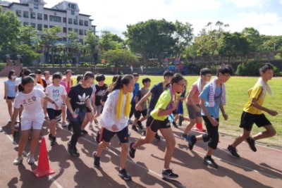 108學年度六年級3000m健康力路跑